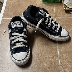Converse Kids' Black and White Sneakers